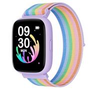 BIGGERFIVE Smartwatch Bambini Bambina Ado 5-16, 1,8" Fitness Tracker