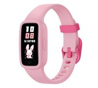 BIGGERFIVE Vigor 3 Smartwatch Bambini, Activity Tracker con Display AMOLED, Funziona Senza App o Telefono, Impermeabile 3ATM, Monitoraggio Battito Cardiaco e Sonno per Ragazze 5-15 Anni, Rosa