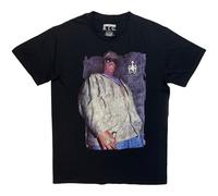 Biggie Smalls Biggie With Bottle Maglietta Ufficiale da Uomo