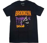 Biggie Smalls Brooklyn Orange autorizzato Uomo maglietta