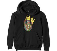 Biggie Smalls - Felpa # S Unisex Black # Crown