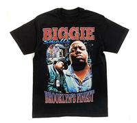 Biggie Smalls Notorious T-Shirt Tee Black B.I.G. Big Shirt Men's Vintage Black M