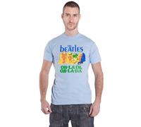 Biggie Smalls - The Beatles T Shirt OB-La-di Nuovo Ufficiale Unsex Pale Blu Size XXL