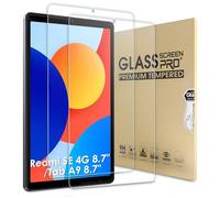 Bighan 2 Pezzi Vetro Temperato Compatibile per Xiaomi Redmi Pad SE 4G 8.7'', Durezza 9H Pellicole Protettive Compatibile per Redmi Pad SE 4G 8.7, Anti-Graffio, Bubble-Free, Ultra Trasparente