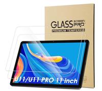 Bighan Pellicola Salvaschermo Compatibile per DOOGEE U11/ U11 Pro 11 Pollici, Confezione da 2, Pellicola in Vetro Temperato con Durezza 9H, Pellicola Trasparente Antibolle, Copertura Totale