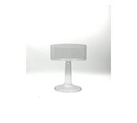 Bigiemme Contenitore Tondo Gambo Staccabile D 15 Cm H 17 Cm Trasparente