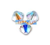 BIGIOTTERIA - 500 swarovski bicono 4mm-crystal ab