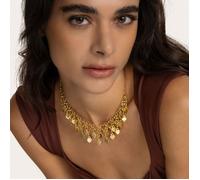 BIGIOTTERIA DONNA VESTOPAZZO DD01047 COLLANA ORO PENDENTI CUORI IN OTTONE