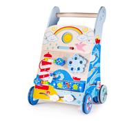 Bigjigs Baby deambulatore attivo in legno Mare