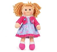 Bigjigs Toys Bambola di stoffa Maggie 30 cm