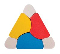Bigjigs giostra in legno colorata