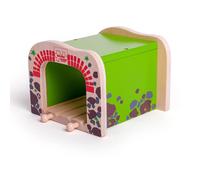 Bigjigs Rail, Double Tunnel, Wooden Toys, Train Set, Train Tunnel, Wooden Train
