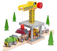 Bigjigs Rail Grande Gru Gialla