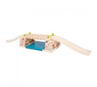 Bigjigs Rail ponte oscillante sul fiume