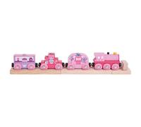 Bigjigs Rail - Set Gioco Treno In Legno Per Bambini A partire Da 3+ Anni