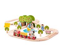 Pista di legno Fattoria Bigjigs Rail