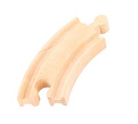 Bigjigs Rail Short Curves (Pack of 4) - Other Major Wooden Rail Brands are Compa