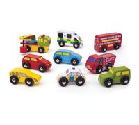 Bigjigs Rail Wooden Vehicle Pack