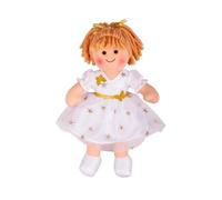 Bigjigs Toys bambola di stoffa Charlotte 28 cm