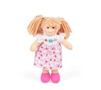 Bigjigs Toys bambola di stoffa Georgia 25 cm