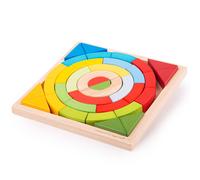 Bigjigs Toys Blocchi e Triangoli in Legno