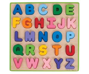 Bigjigs Toys Chunky Alphabet Puzzle - Educational Jigsaw