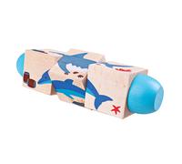 Bigjigs Toys cilindro motorico - vita nel mare