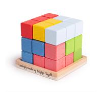Bigjigs Toys cubo impilabile in legno