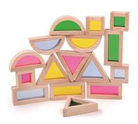 Bigjigs Toys forme sensoriali naturali colorate
