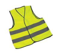 Bigjigs Toys Gilet ad alta visibilità, taglia M, giacca riflettente gialla per bambini, set di giochi di ruolo, travestimento per bambini dai 7 ai 9 anni