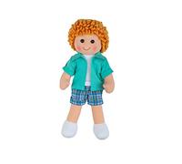 Bambola di Stoffa Jacob 28 cm di Bigjigs Toys