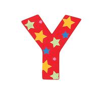 Bigjigs Toys Lettera con Stelle Y (Rosso)