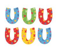 Bigjigs Toys Lettera in Legno a Forma di Stella U