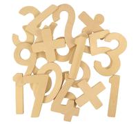 Bigjigs Toys Numeri e Simboli in Legno per Bambini