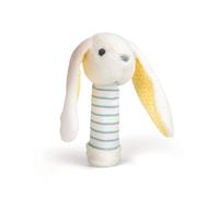 Bigjigs Toys Peluche a forma di coniglio, sonaglio, orsacchiotti e peluche per bambini, animali di peluche, regali per neonati e bambini, età 12 mesi +
