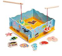 Bigjigs Toys Pesca Magnetica con Base