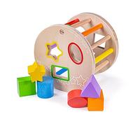 Bigjigs Toys Primo Gioco a Incastro con Forme rotolante
