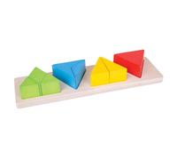 Bigjigs Toys puzzle a incastro - frazioni triangolari