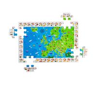 Bigjigs Toys puzzle da pavimento in legno mappa dell'Europa - 48 pezzi