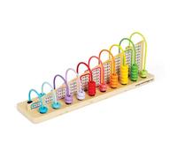 Bigjigs Toys Rainbow Abacus abaco 3y+ 56 pz