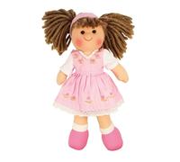 Bigjigs Toys Rose 28cm (11") - Ragdoll Knoopknuffel