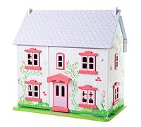 Casa delle bambole rosa Bigjigs Toys
