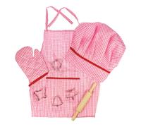 Bigjigs Toys set da cucina per bambini rosa
