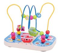 Bigjigs Toys Tracciato per palline marino