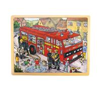 Bigjigs Toys Tray Puzzle Fire Engine