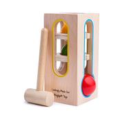 Bigjigs Toys Wooden Hammer Ball Fall
