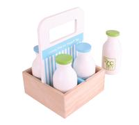 Bigjigs Toys Wooden Milkman Delivery