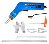 BigKing 180W Taglierina Elettrica a Caldo per Schiuma, 0-600℃ 220-240V, Con 4 Lame, Guanti, Spazzola, Chiave Inglese, Coltello Elettrico a Caldo per EPS, XPS, PU, EVA, Tavola KT