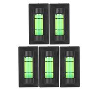 BigKing 5PCS Livella a Bolla di precisione, Mini livella a Bolla in plastica Accessorio per Fotocamera Digitale a livella a Bolla di precisione Quadrata (1,9 in)