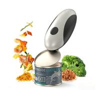 BigKing Apriscatole elettrico, ricaricabile elettrico, funzionamento automatico con un clic, apparenza squisita, piccolo e leggero, adatto per la maggior parte delle lattine